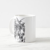 聖アントニウスの誘惑 コーヒーマグカップ (正面左)