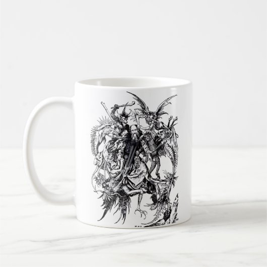 聖アントニウスの誘惑 コーヒーマグカップ (左)