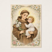 聖アントニーと幼児イエス　子供の祈りフロ (正面)