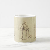 聖アントニー・オブ・エジプト、すべての修道士の父 コーヒーマグカップ (中央)