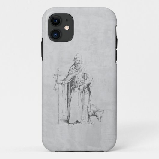 聖アントニー・オブ・エジプト、すべての修道士の父 Case-Mate iPhoneケース (裏面)