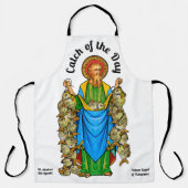 聖アンドリューのキャッチ・オブ・ザ・デイ(プレーン) エプロン (正面)