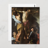 聖アンドリューの十字架 ポストカード (正面/裏面)