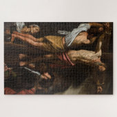 聖アンドリューの十字架by Caravaggio ジグソーパズル (横)