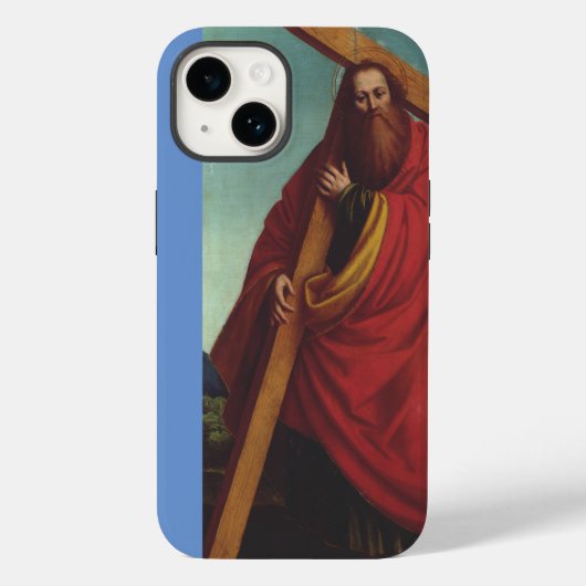 聖アンドリュー使徒 初代奉献門弟 Case-Mate iPhoneケース (裏面)