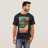聖アンドリュー 漁師の守護聖人 カトリック Tシャツ (正面フル)