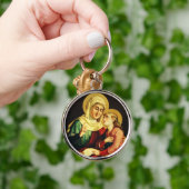 聖アンナと聖母マリア キーホルダー (手)