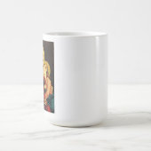 聖アンナと聖母マリア コーヒーマグカップ (中央)