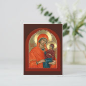 聖アンナの祈祷カード ポストカード (スタンド正面)