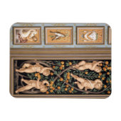 聖アンブロリオ教会のキューピッドのフレスコ マグネット (横)