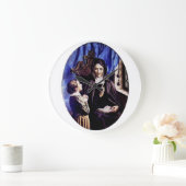 聖アンヘラ・メリチィ 処女と修道院創設者 ラージ壁時計 (ホーム)