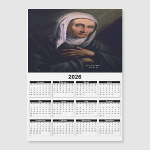 聖アンヘラ・メリッチ 2026 カレンダー