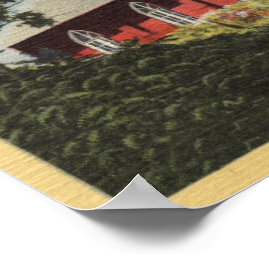 聖アン教会の見解(1856年) ポスター (角)