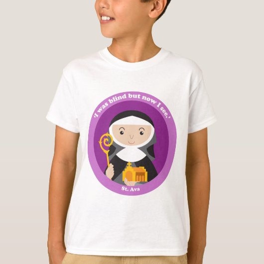 聖アヴァ Tシャツ (正面)