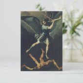 聖アーチャンエル・マイケルは悪魔を倒す サンキューカード (スタンド正面)