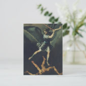 聖アーチャンエル・マイケルは悪魔を倒す ポストカード (スタンド正面)