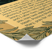 聖イエスは汚れのないハートメアリーエンジェルズチェリュブ ポスター (角)