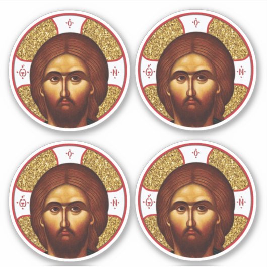 聖イエス・キリスト正教会のアイコン シール (正面)