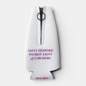 聖イソドアの守護聖人労働者 ボトルクーラー (裏面)