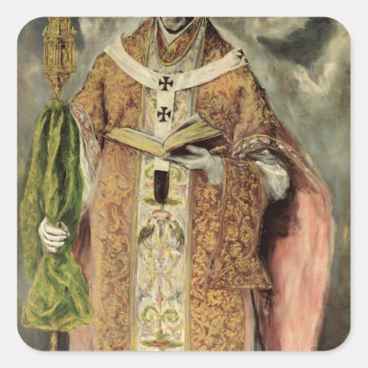 聖イルデフォンソ1605年～1610年 スクエアシール (正面)