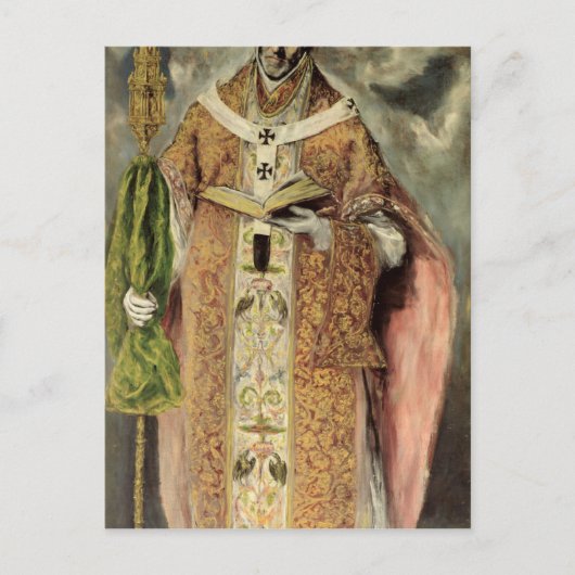 聖イルデフォンソ1605年～1610年 ポストカード (正面)