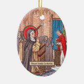 聖インメルダ・ランベルティニの奇跡（VVP 010） セラミックオーナメント (裏面)