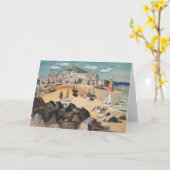 聖イヴ | クリストファーウッド カード (黄色い花)