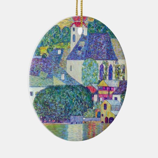 聖ウォルフガング教会バイグスタフクリムトアールビクトリアント セラミックオーナメント (右)