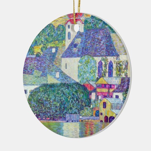 聖ウォルフガング教会バイグスタフクリムトアールビクトリアント セラミックオーナメント (左)