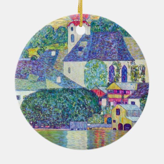 聖ウォルフガング教会バイグスタフクリムトアールビクトリアント セラミックオーナメント (裏面)