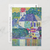 聖ウォルフガング教会バイグスタフクリムトアールビクトリアント ポストカード (正面/裏面)