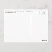 聖ウォルフガング教会バイグスタフクリムトアールビクトリアント ポストカード (裏面)