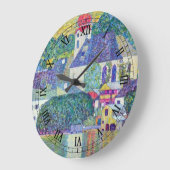 聖ウォルフガング教会バイグスタフクリムトアールビクトリアント ラージ壁時計 (傾斜)