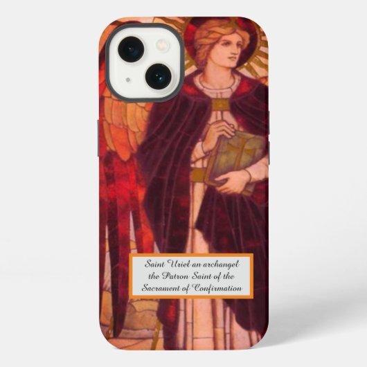 聖ウリエル大天使 iPhoneケース (裏面)