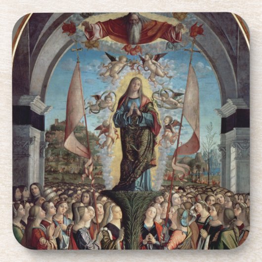 聖ウルスラおよび彼女の友達の称賛 コースター (正面)