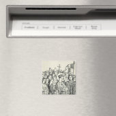 聖ウルスラの聖なる守護聖人ギフトアート マグネット (インサイチュ (食洗機))