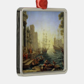 聖ウルスラ乗船と共に海港 メタルオーナメント (右)