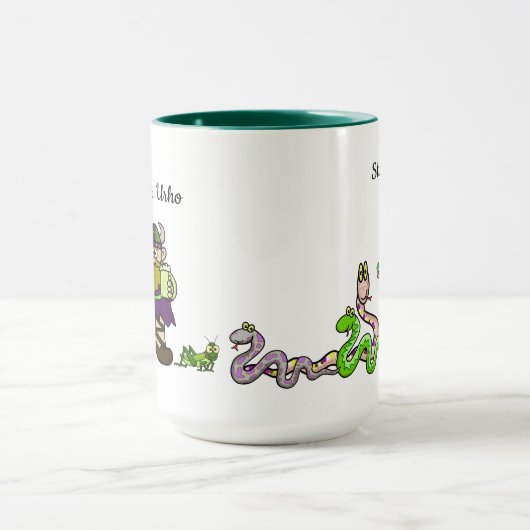 聖ウルホと聖パトリックが一緒にマグカップ マグカップ (中央)