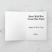 聖ウルホの日バッタ禁止グリーティングカード カード (内部)