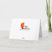 聖ウルホ変位バッタグリーティングカード カード (裏面)