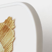 聖エジプト王室の猫パーソナライズされた ピックルボールラケット (左詳細)