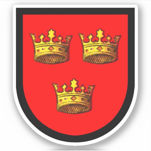 聖エセルドレダ（オードリー）の帰属武装 - 1アップ シール (正面)