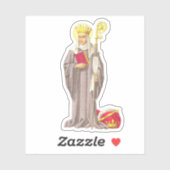 聖エセルドレダ（オードリー） (P 003) – 輪郭 シール (シート)