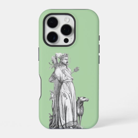 聖エドマンド殉教王 iPhoneケース (裏面)