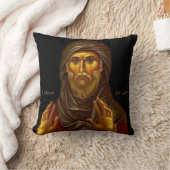 聖エフライム、マロナイト教会の聖音楽パトロンT クッション (ブランケット)