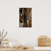 聖エミディウスとの受胎告知， 1486 ポスター (キッチン)