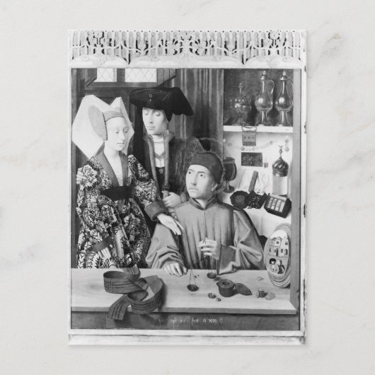 聖エリギウス金細工師 ポストカード (正面)