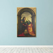 聖エリザベスのヴァージン・マリアへの訪問 キャンバスプリント (インサイチュ (ウッドフロア))