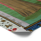 聖エリザベスの尿を検査する医師 ポスター (角)