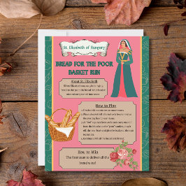 聖エリザベスブレッドバスケットゲームサイン